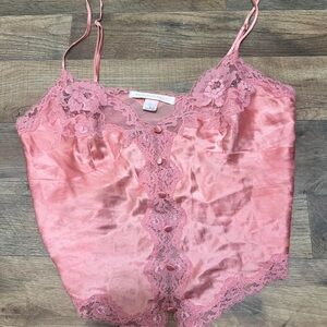 Victoria’s Secret Silk Sleep Camisole Top